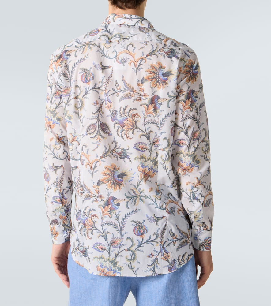Floral cotton shirt