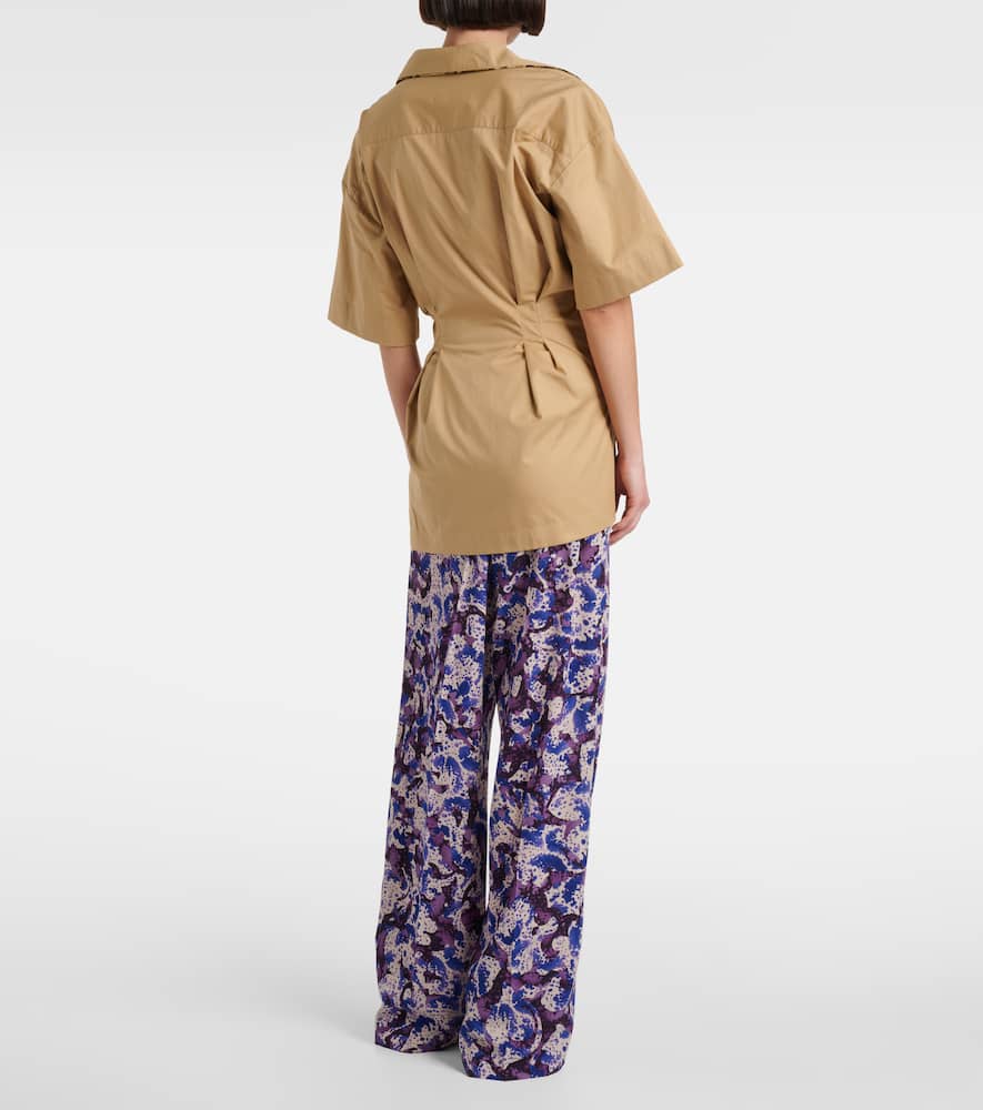 Cotton twill shirt