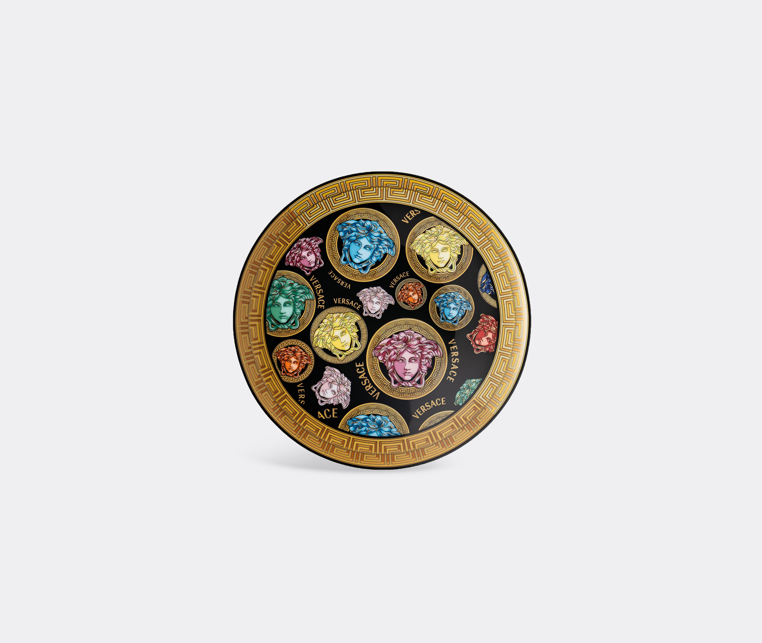 'medusa Amplified' Small Plate, Multicolour