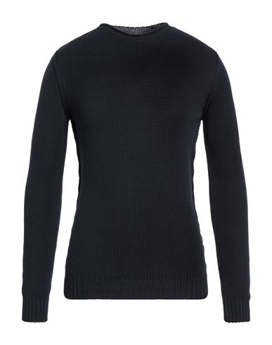 Rossopuro Man Sweater Midnight blue Size 4 Cotton