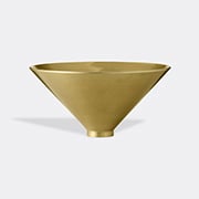 'taper' Bowl, Brass