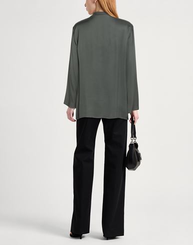 Woman Top Dark green Size 4 Viscose