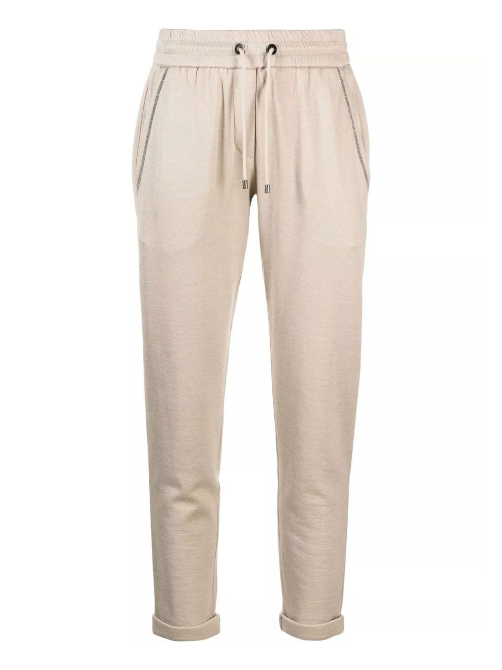 Pants in Cotton and Silk