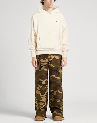 Man Sweatshirt Beige Size L Cotton