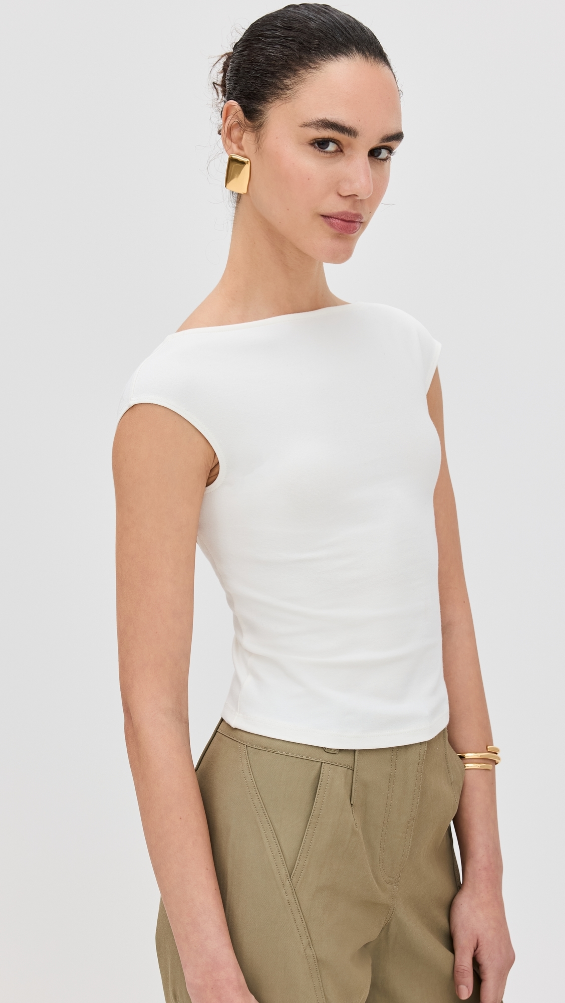 Darra Knit Top Ivory