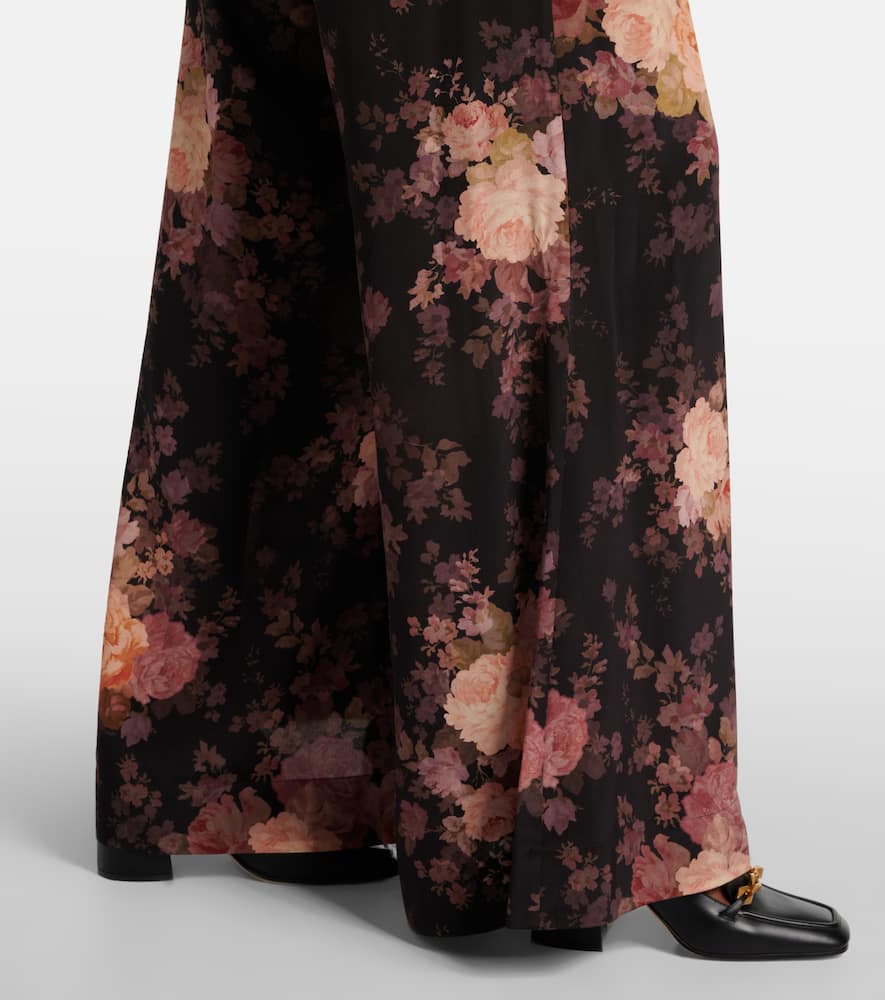 Zimmermann Floral linen midi dress