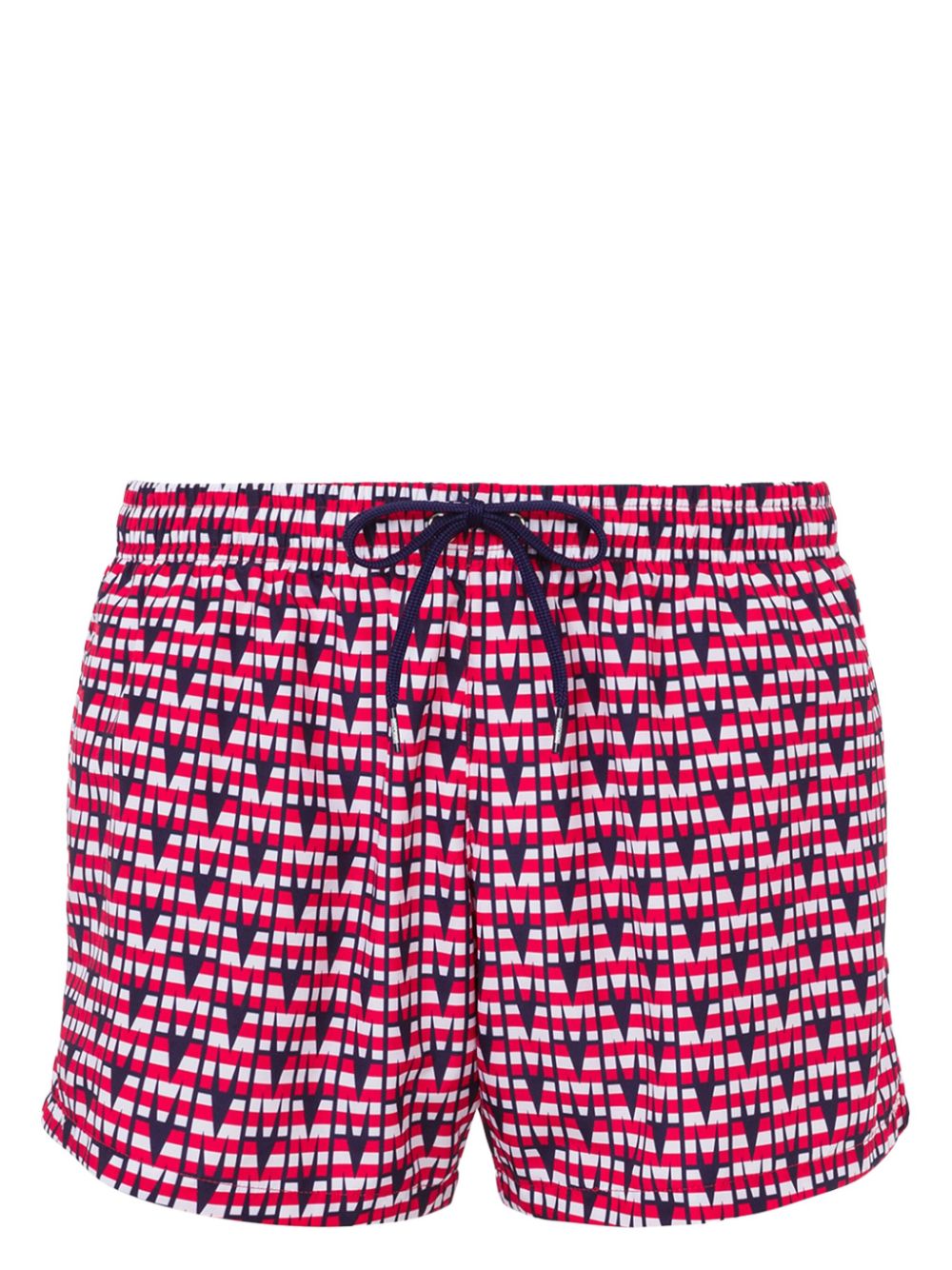 Patterned swim shorts - Blue