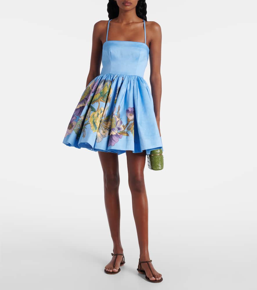 Alémais Donata floral minidress