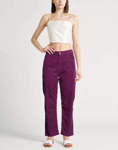 Woman Pants Plum Size 27 Cotton, Lyocell, Elastane