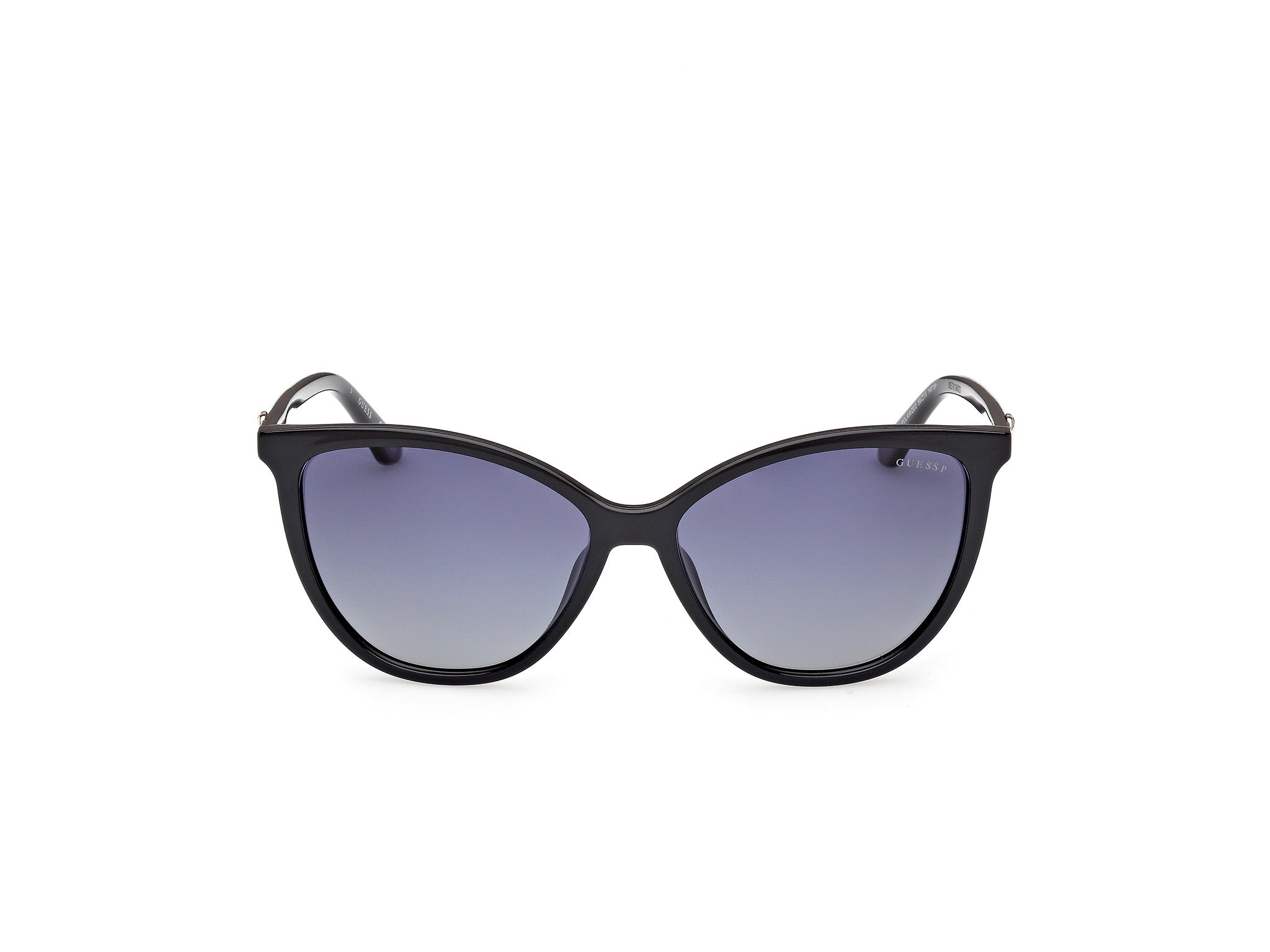 Guess Mujer Guess GU00256 01D Gafas de sol Inyectado Negro Fumar Cat Eye Polarizado