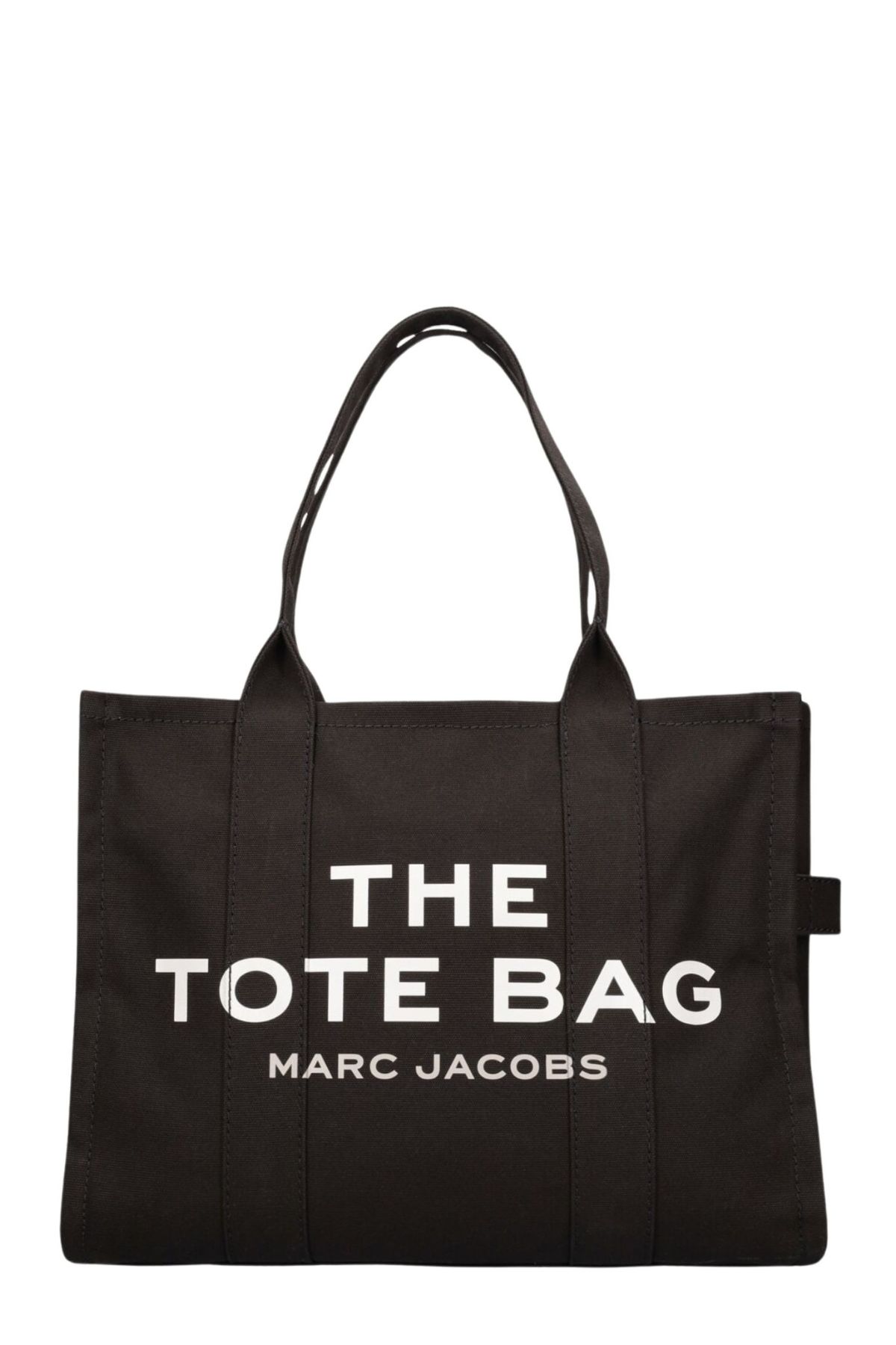 The Large Tote Black Cotton Borsa - Women