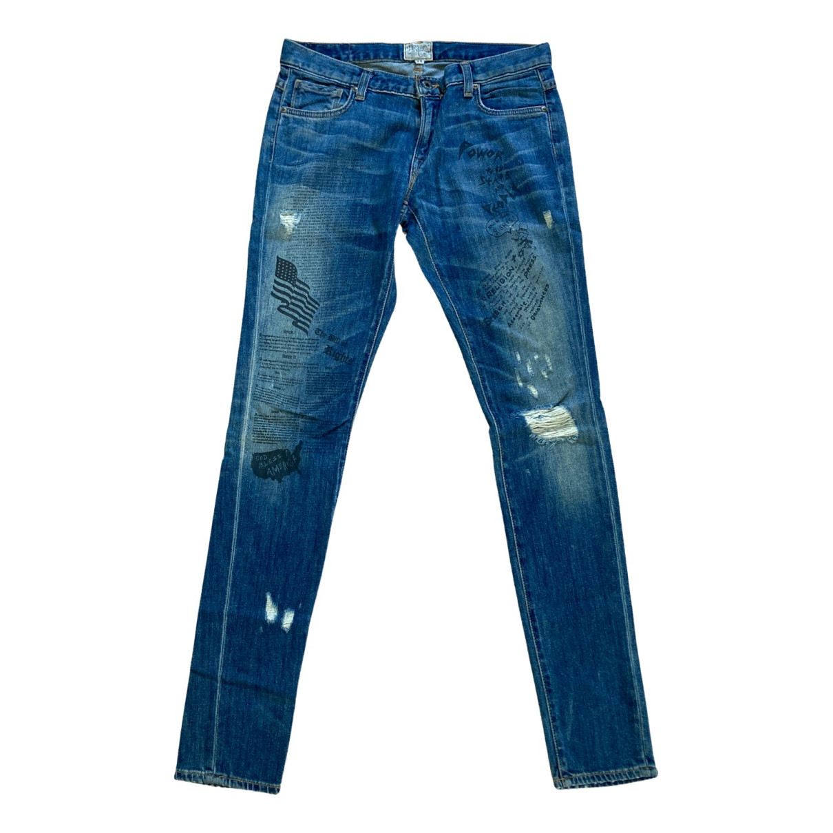 Jeans Cotton for Female 24 US
