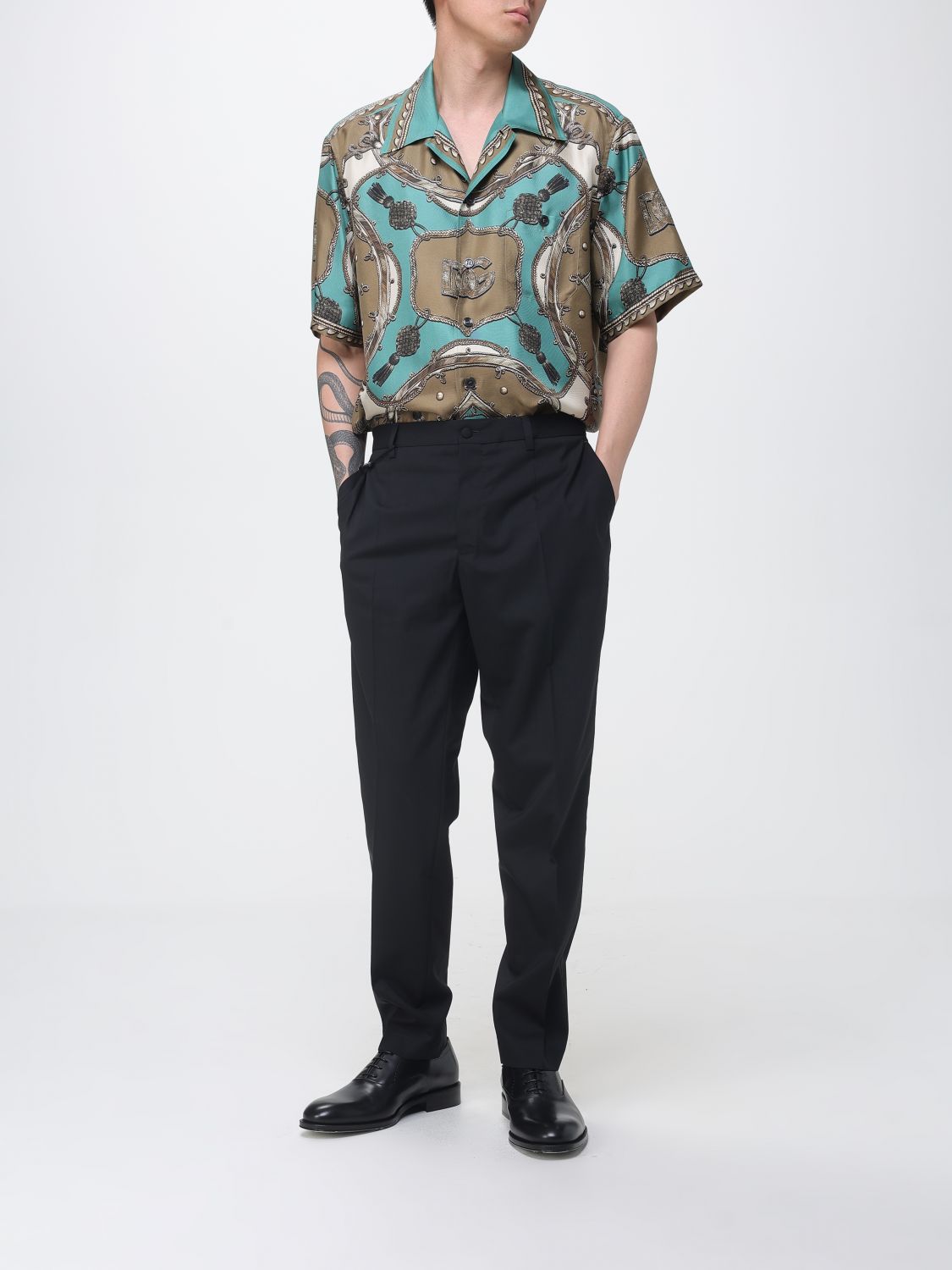 Pants Men color Black