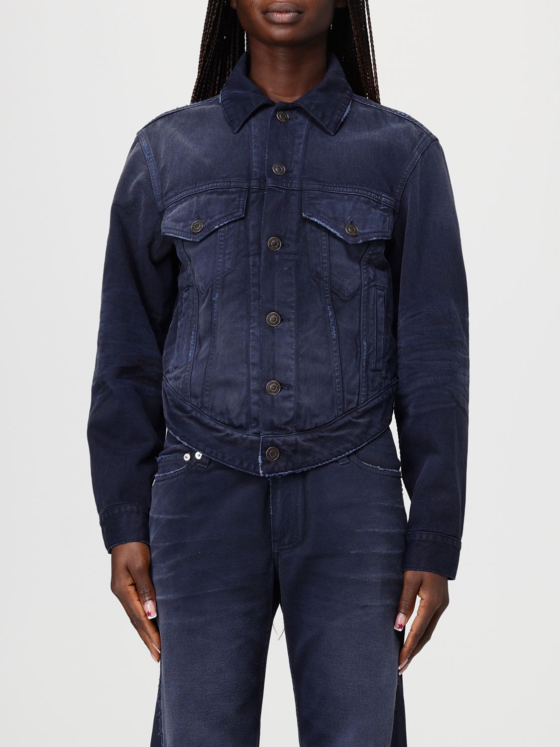 Jacket Woman color Navy
