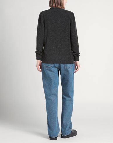 Woman Turtleneck Grey Size 10 Virgin Wool, Polyamide