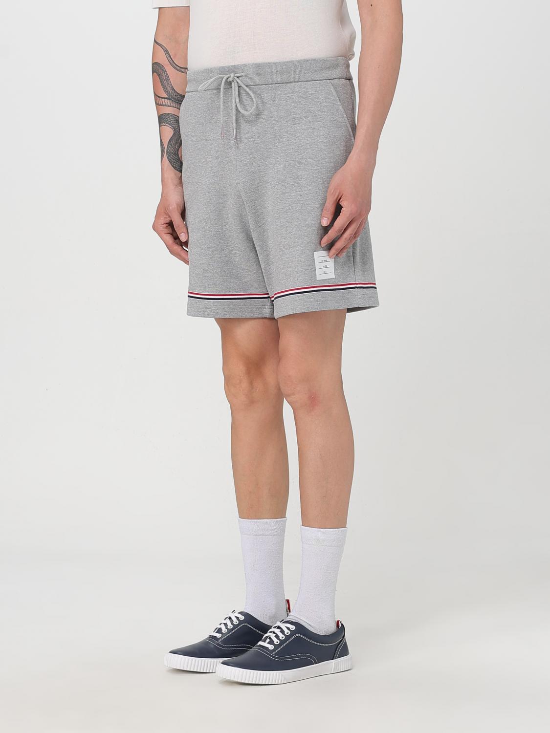 Mid-rise track shorts - Blue