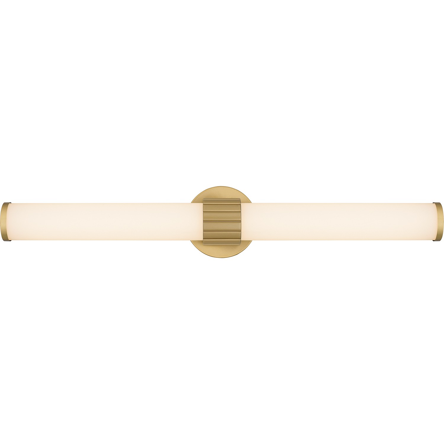 Aged Brass LED Bath from the Kaye Collection