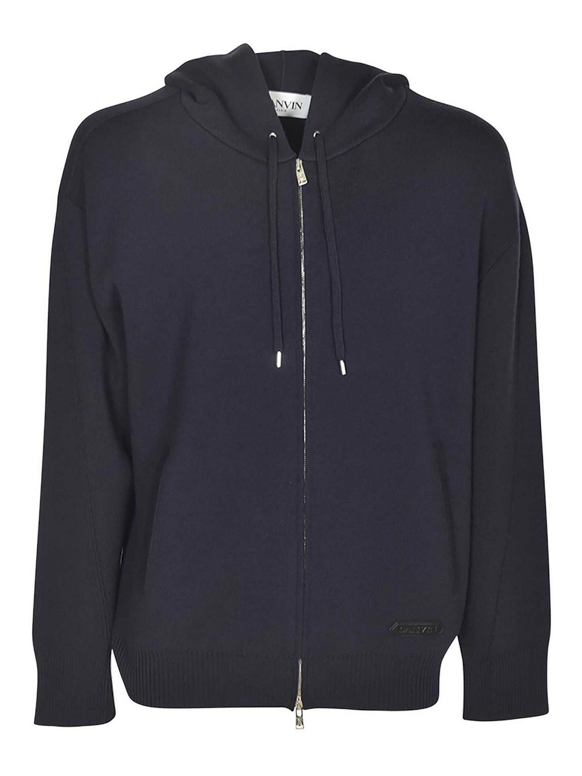 Zip-up Drawstring Hoodie