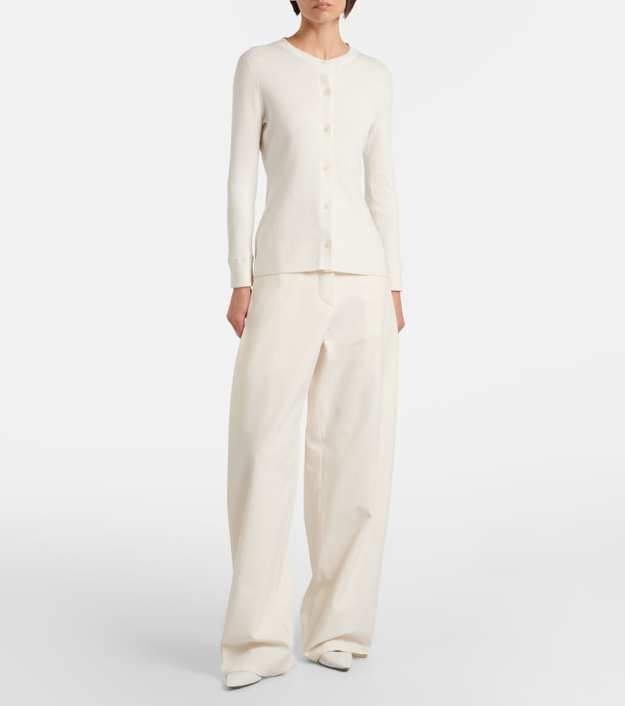 Okino cotton and silk cardigan