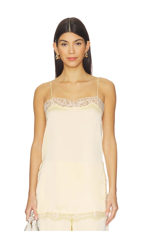 FAITHFULL THE BRAND Adnina Top in Yellow. - XS also in S, M