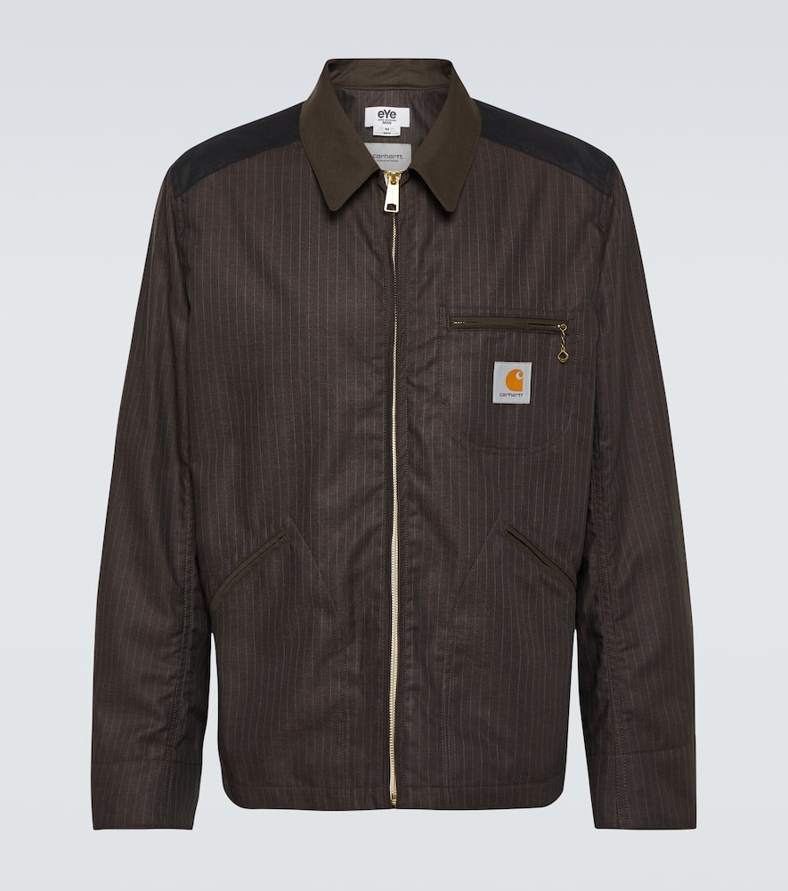 X Carhartt striped jacket