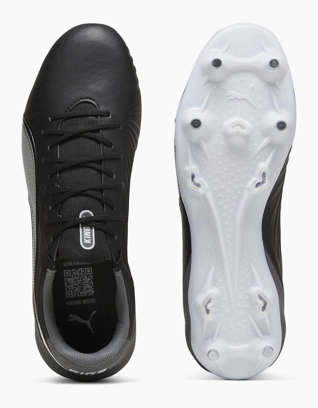Puma Men's King Match Mxsg Soft Ground Football Boots Mens - Black