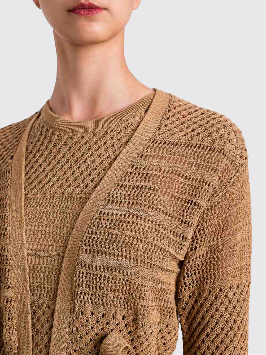 Sweater Woman color Brown