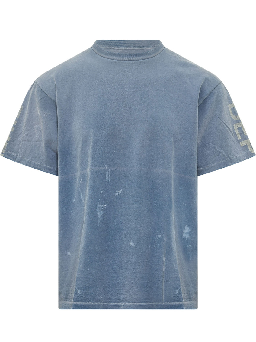 Blue Crew Neck T-Shirt