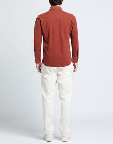 Man Shirt Brick red