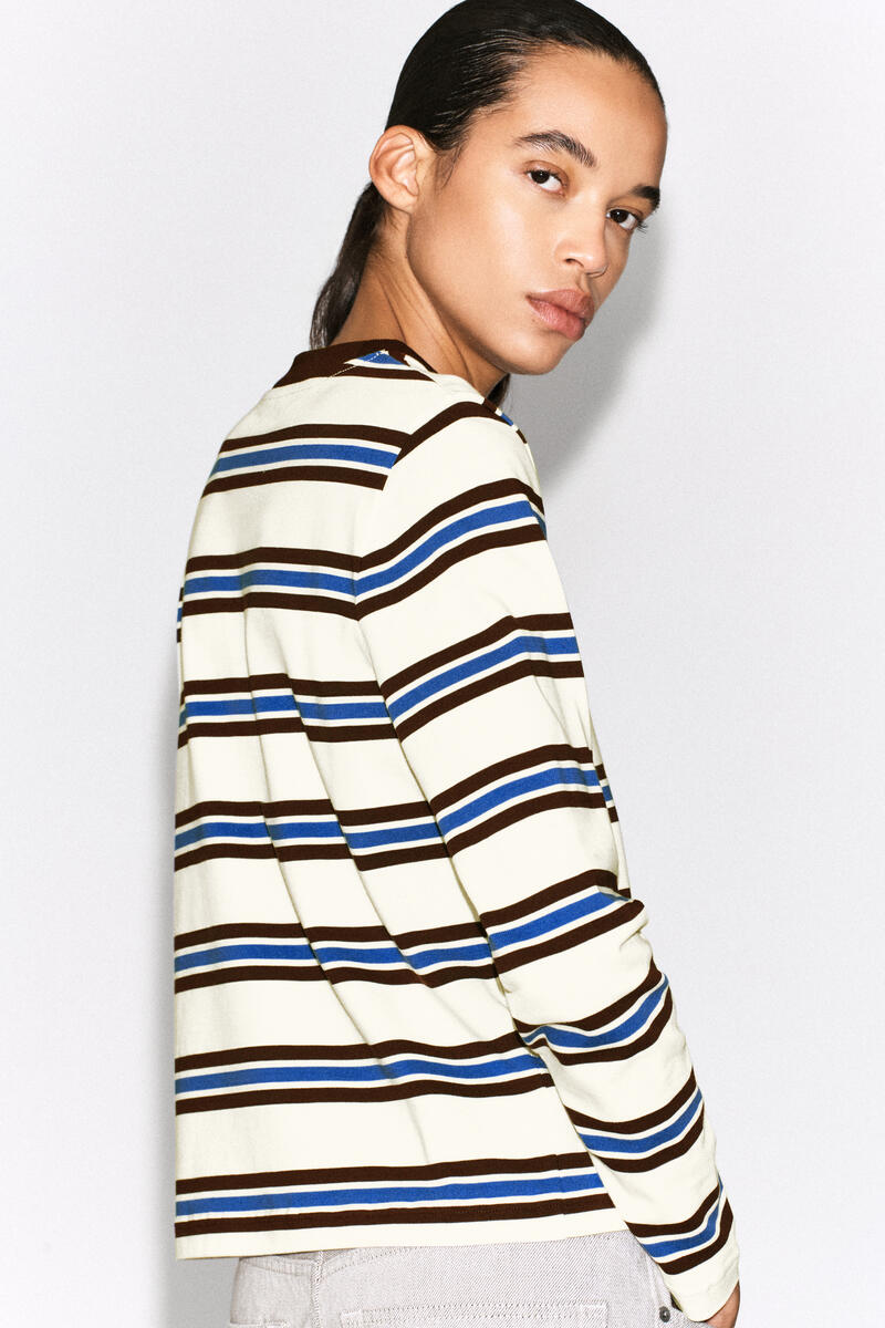 Clean Cut Long-Sleeved T-Shirt