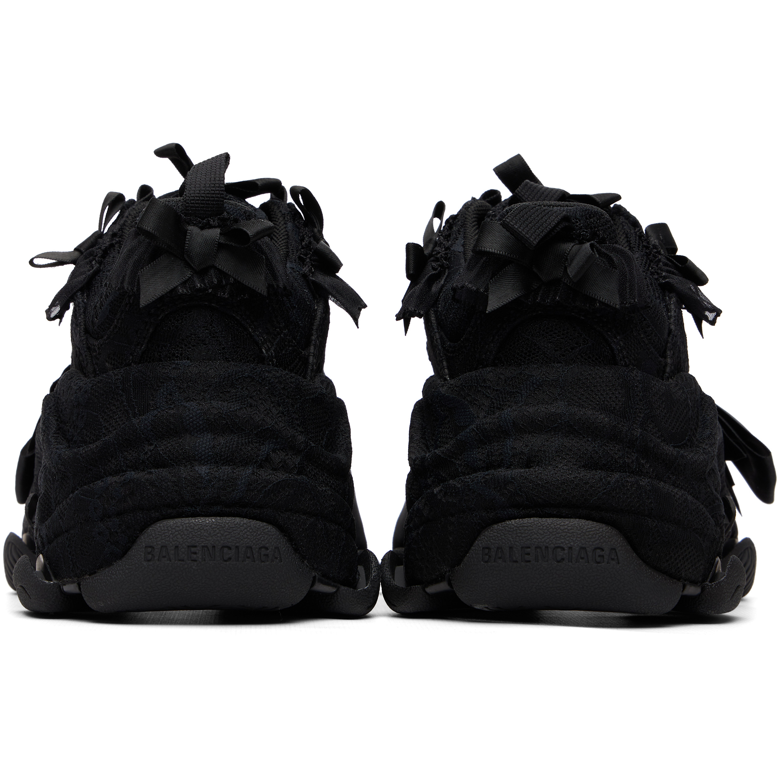 Black Triple S Sneakers