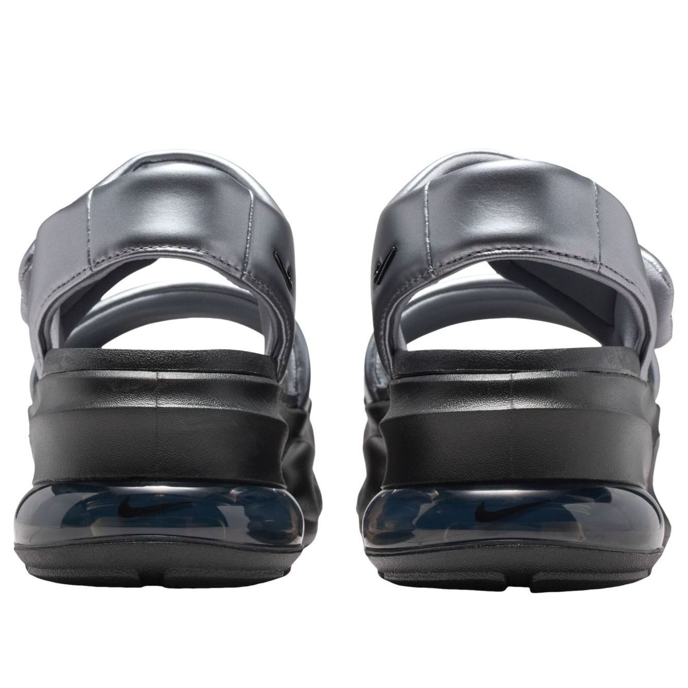 (WMNS) Air Max Halo Sandals 'Metallic Cool Grey Black'