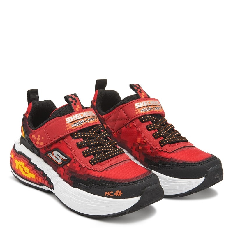 Kids' Mega-Craft 4k Sneaker Little/Big Kid Shoes (Red/Black)