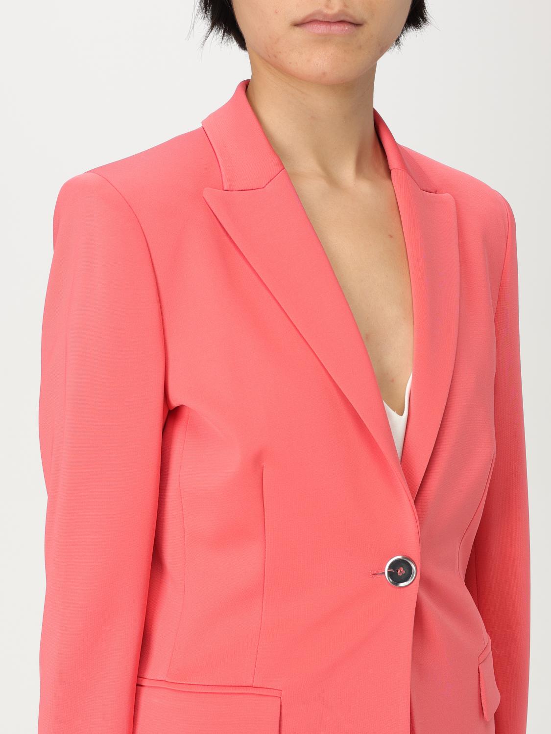 Blazer PINKO Woman color Coral