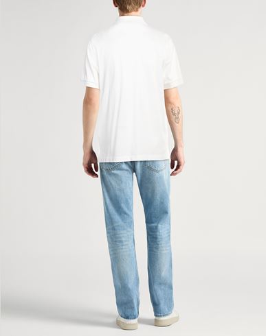 Man Polo shirt White
