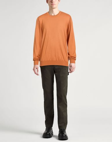 Man Sweater Mandarin Size 40 Cashmere, Silk
