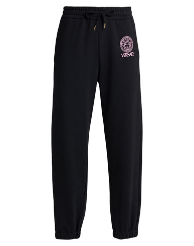 Versace Woman Pants Black Size 2 Cotton