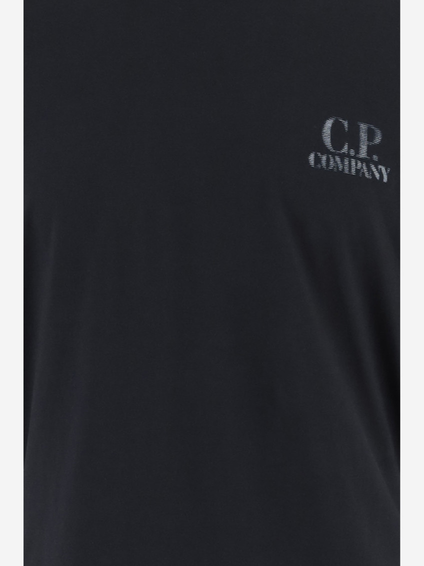 C. P. Company Cotton T-shirt With Logo