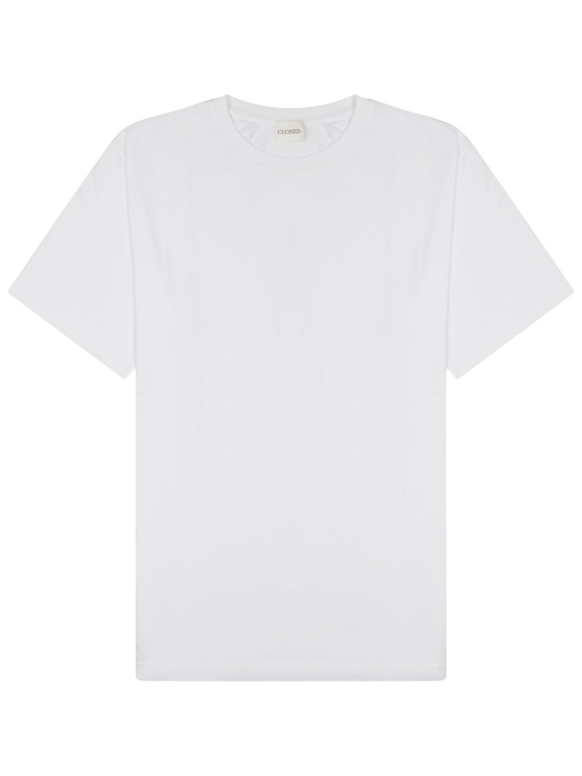 Closed - crew neck short sleeve cotton jersey t-shirt
