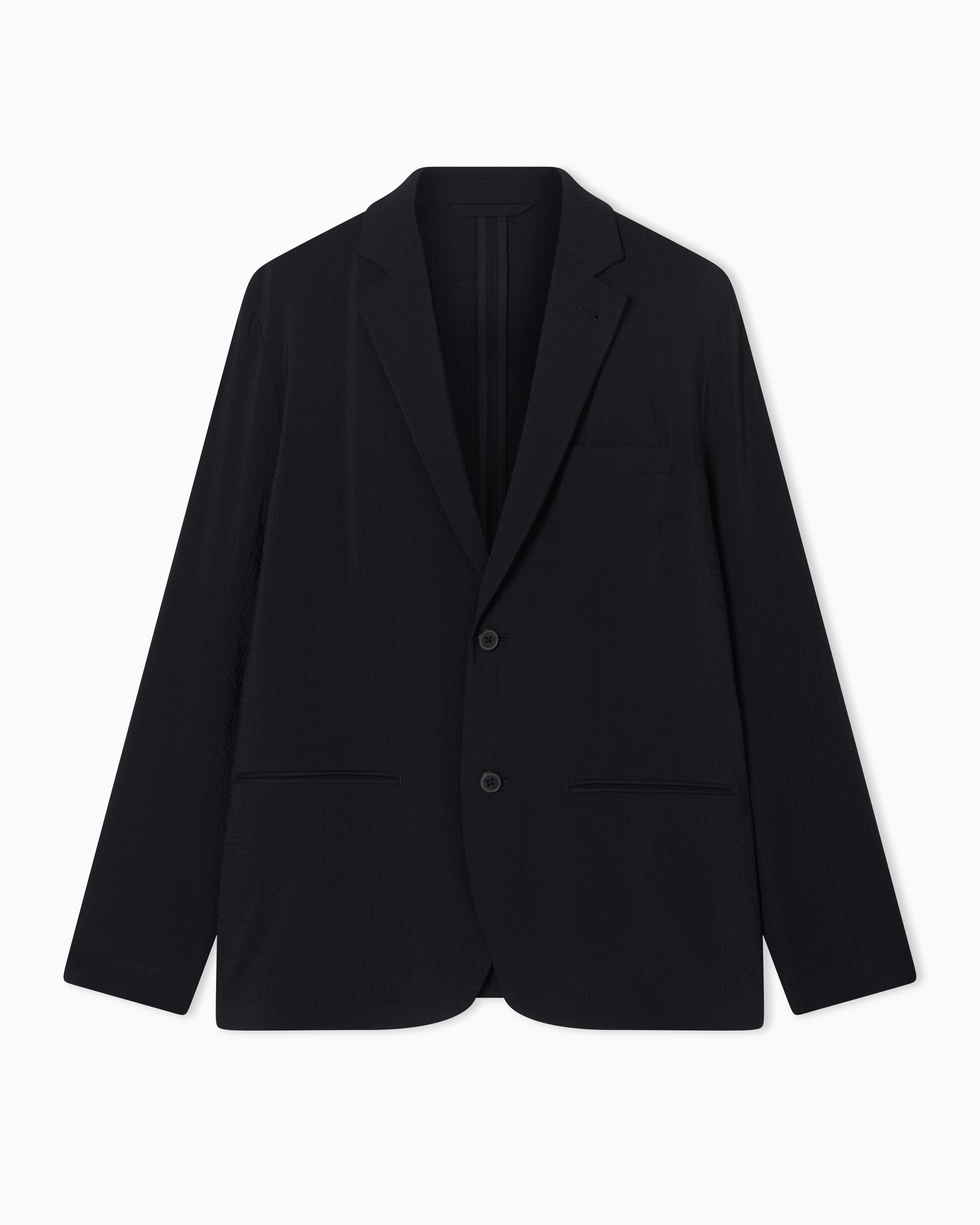 Casual Stretch Lyocell Silk Effect Jacket