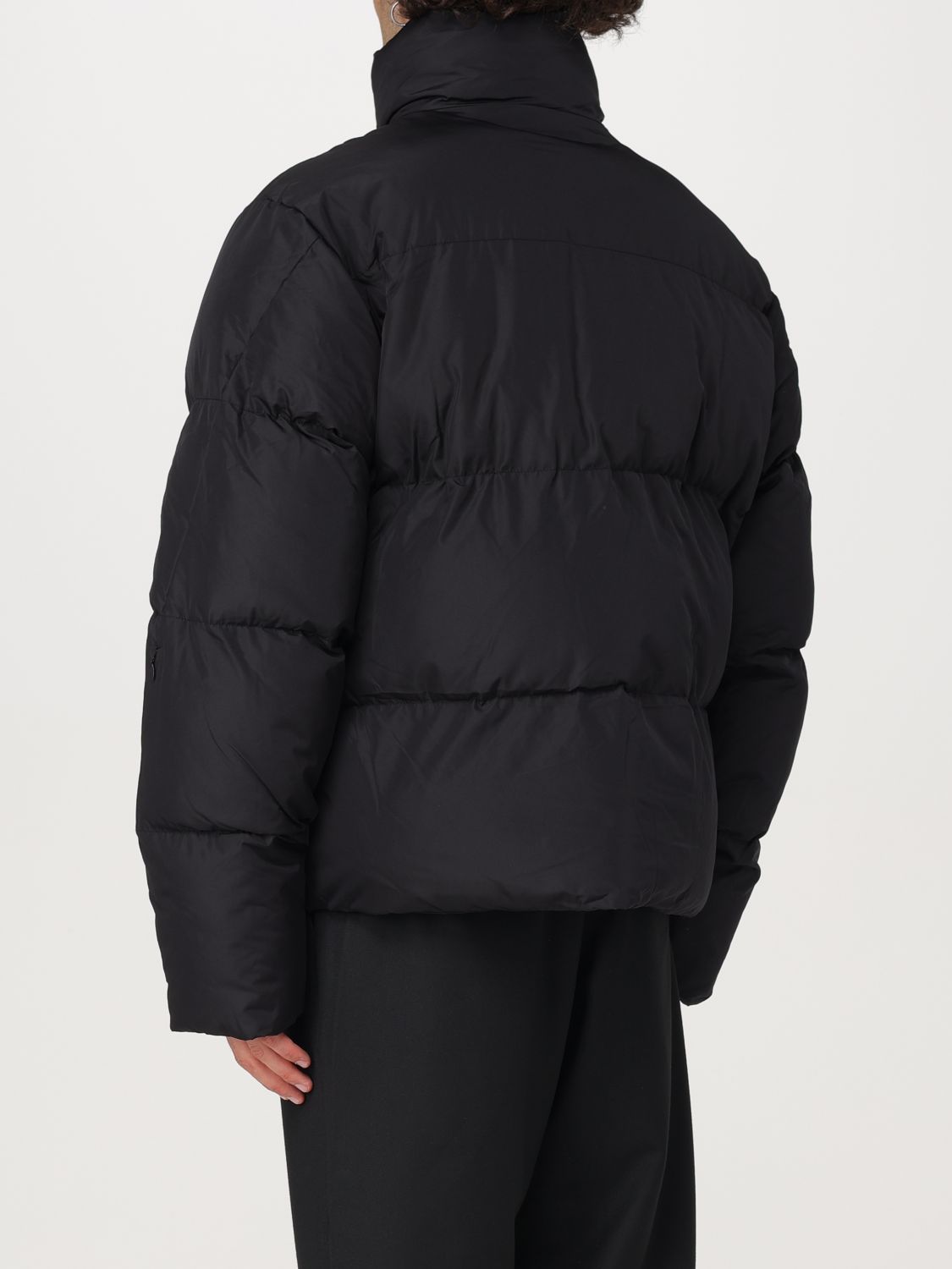 Coat Men color Black