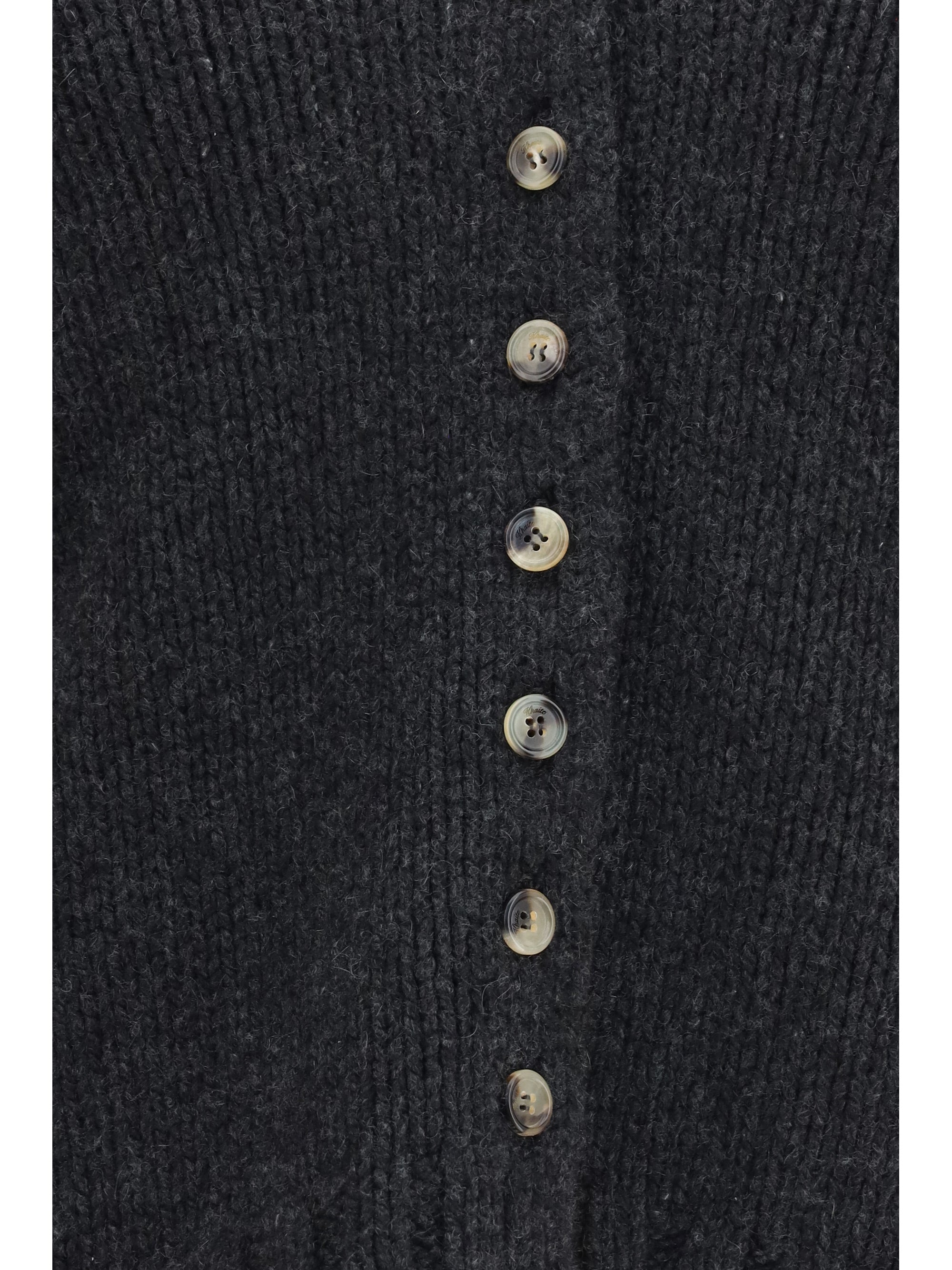 Axel Cardigan — Charcoal