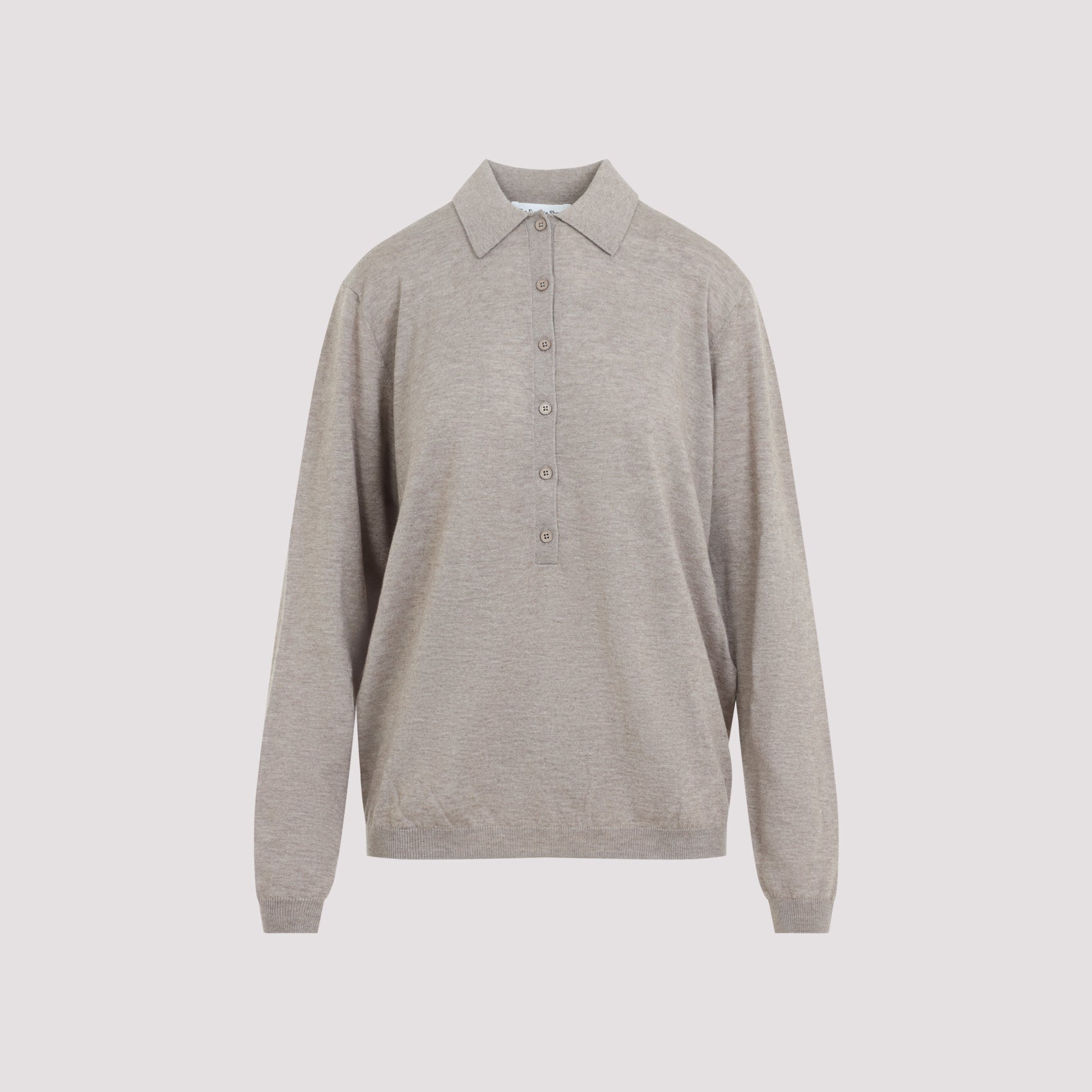 Knit V-Neck Polo for Women