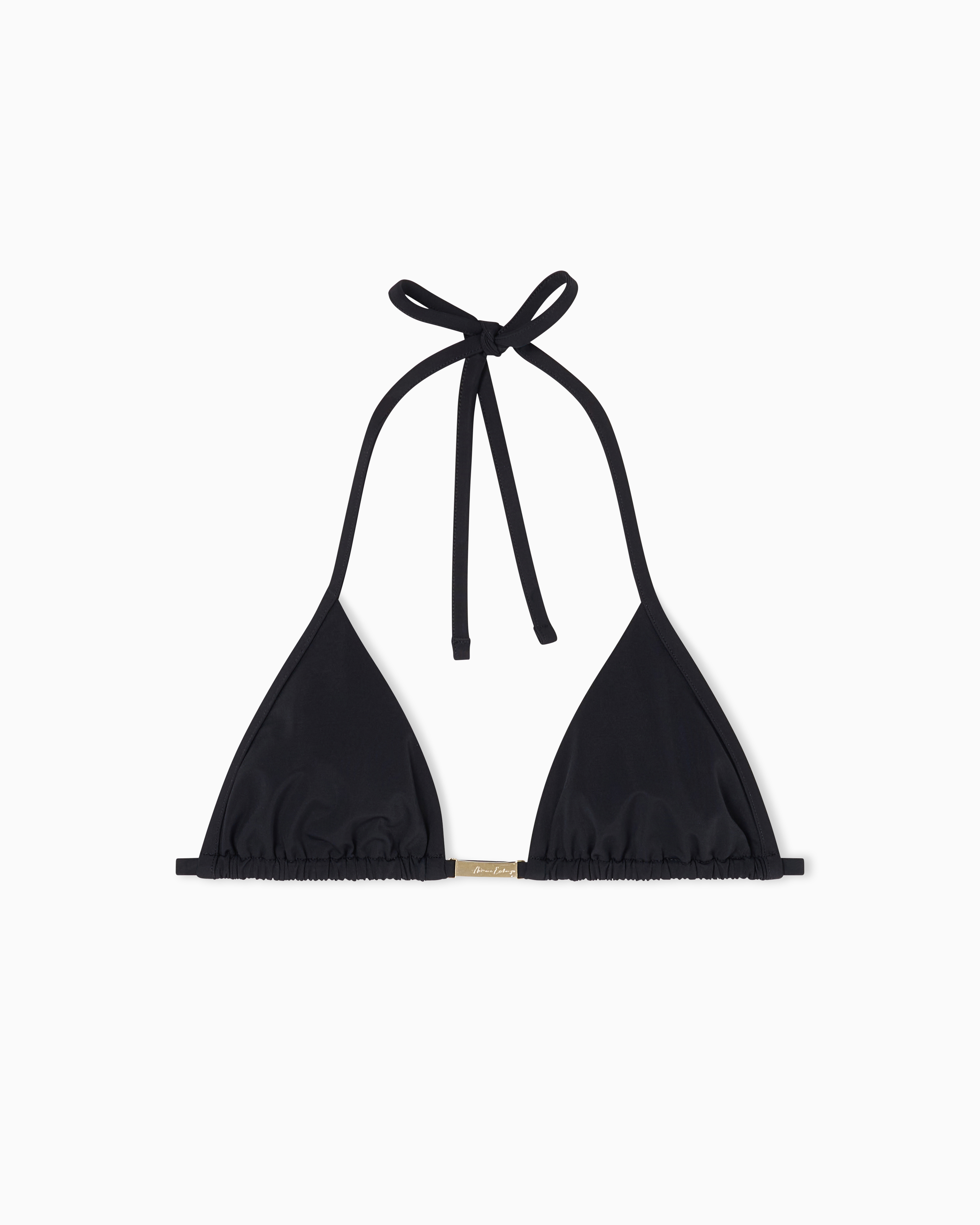 Recycled Stretch Fabric Triangle Bikini Top