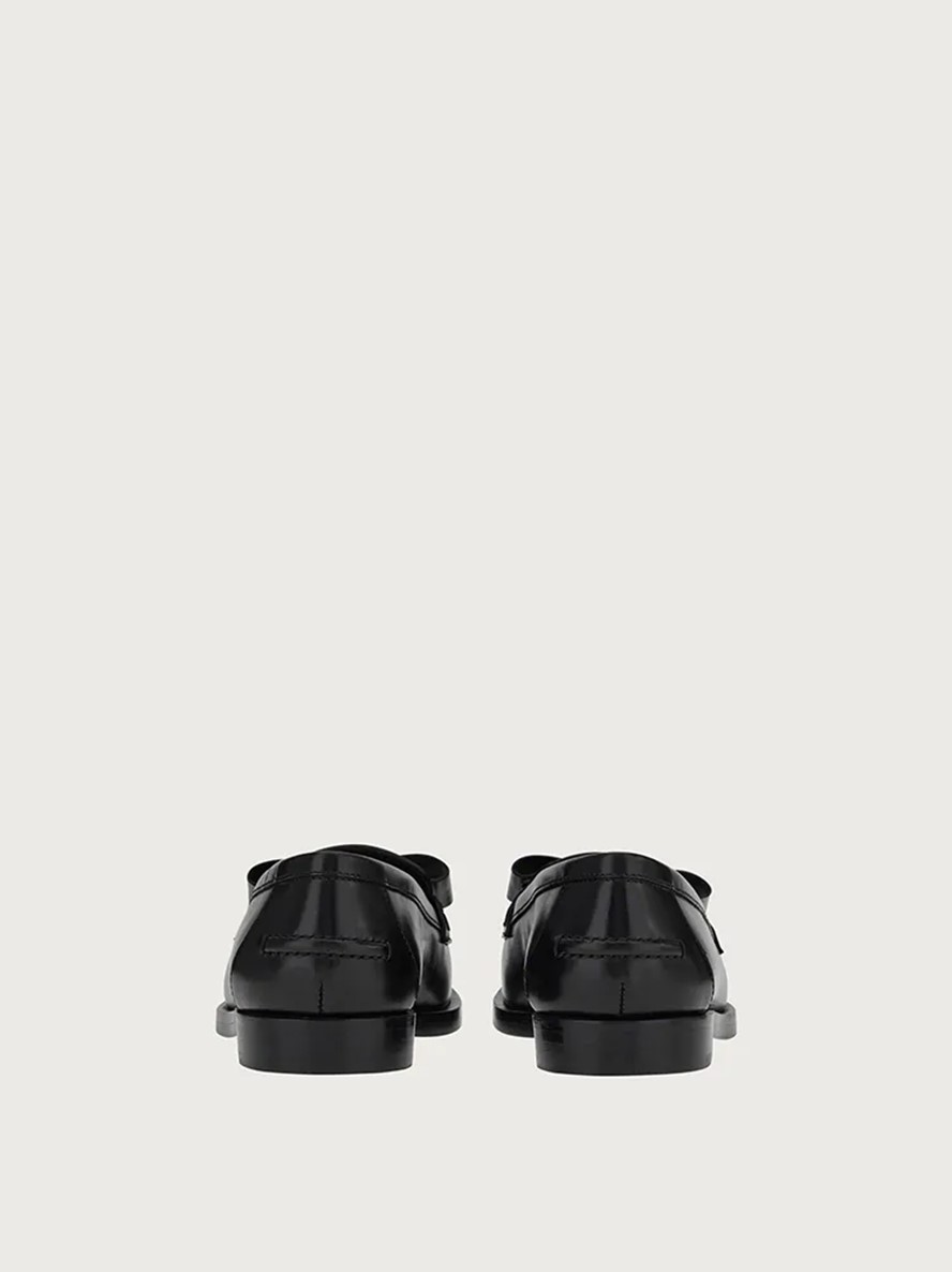 Vivaldo leather ballerina shoes - Black