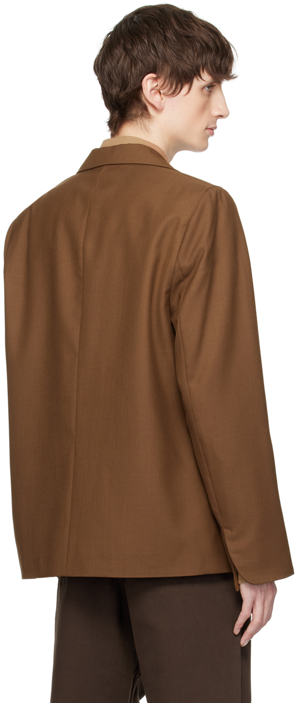 Séfr Brown Power Blazer