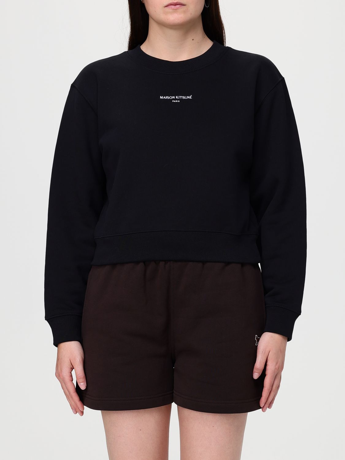Sweater MAISON KITSUNÉ Woman color Black