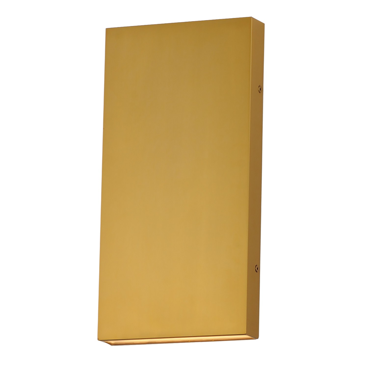 Natural Aged Brass LED Wall Sconce from the Brik Collection