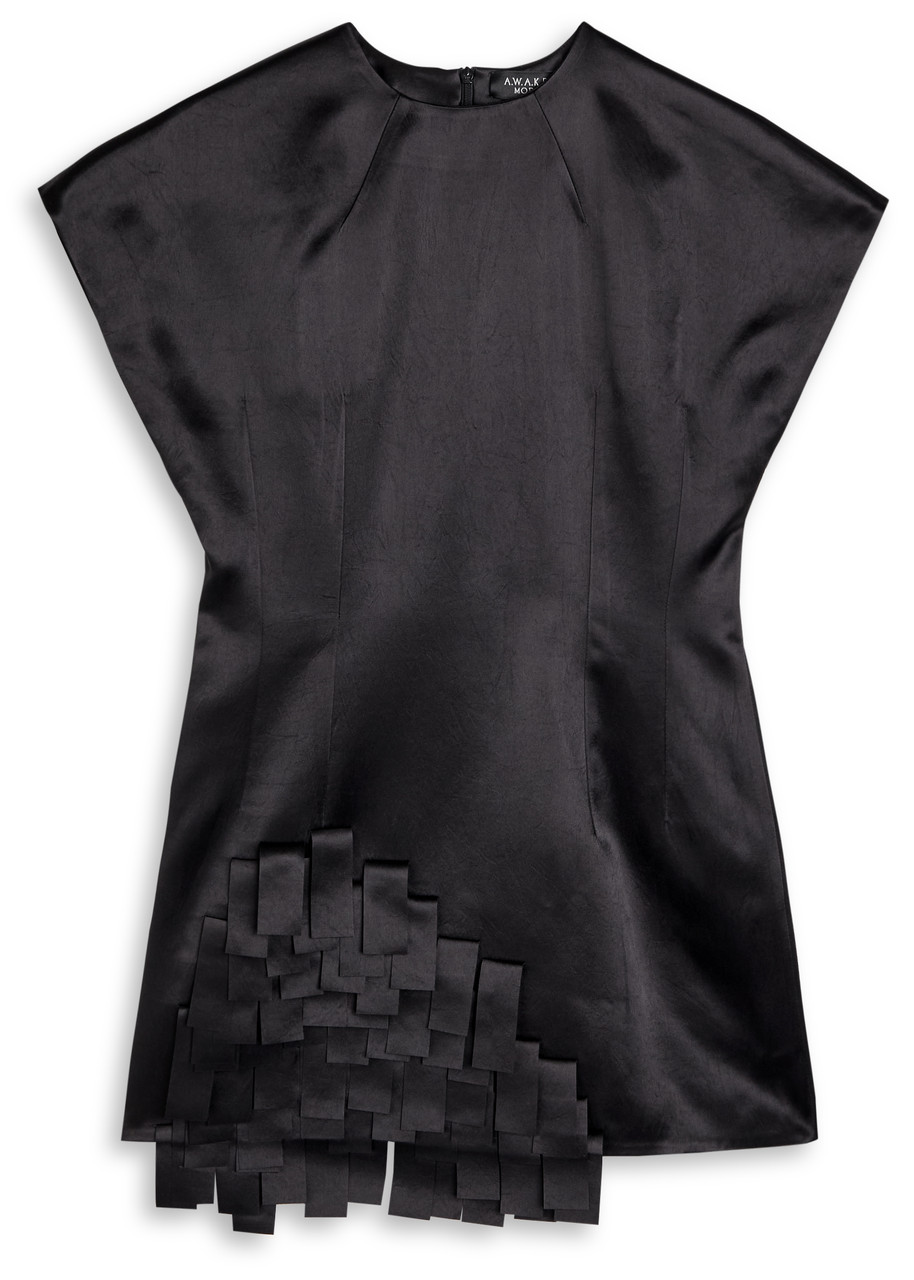 Fringed Satin top