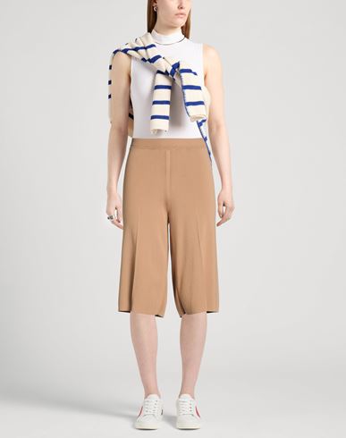 Woman Pants Camel Size 6 Viscose, Polyamide